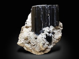 Exquisite Schorl Tourmaline Specimen - from Skardu, Gilgit-Baltistan, Pakistan