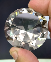 Natural Quartz Crystal – Clear Cut with Unique Formation
