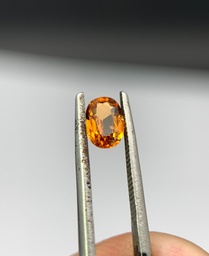 Yellow Garnet Cut Stone – Clear Gem from Pakistan