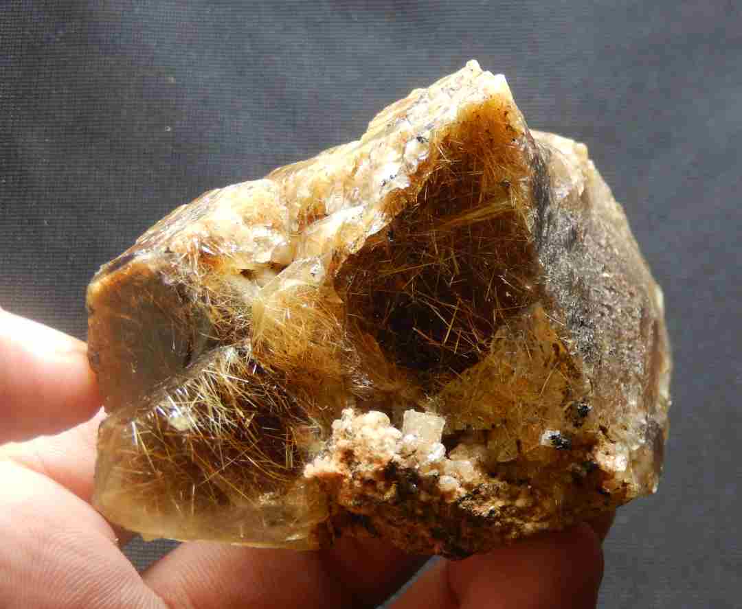 Auction For 1.1 g Beautiful  gram Rutile Quartz from zagi mountains.